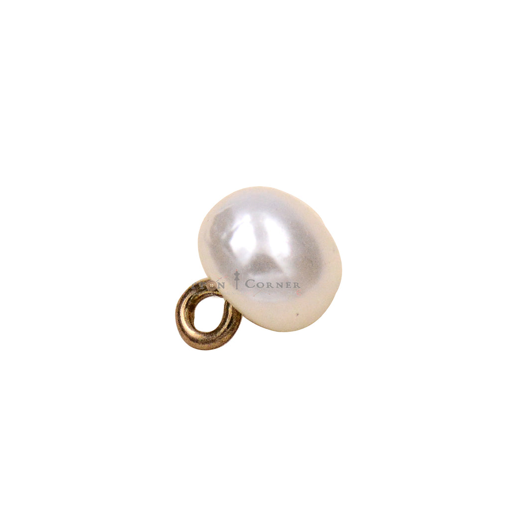 Pearl Wire Shank Button