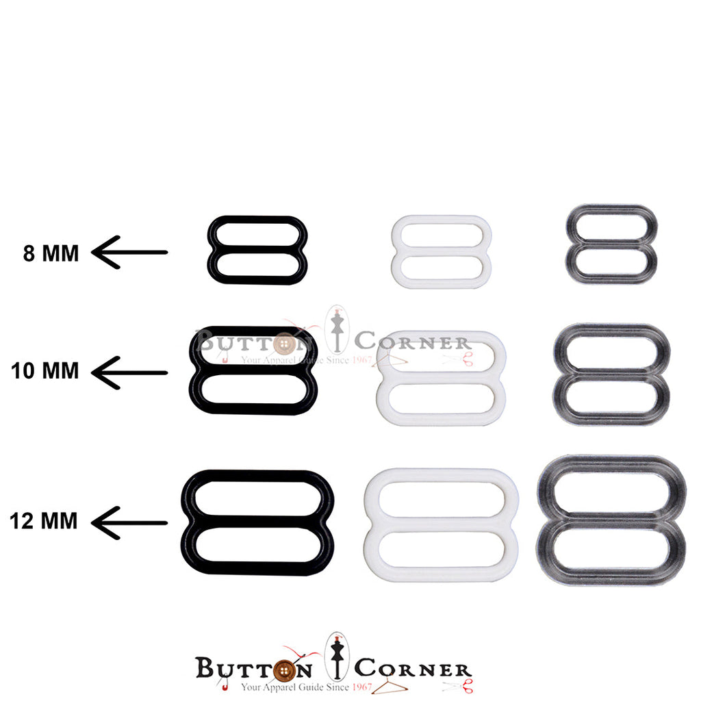 Bra Buckle Metal 8 Shape