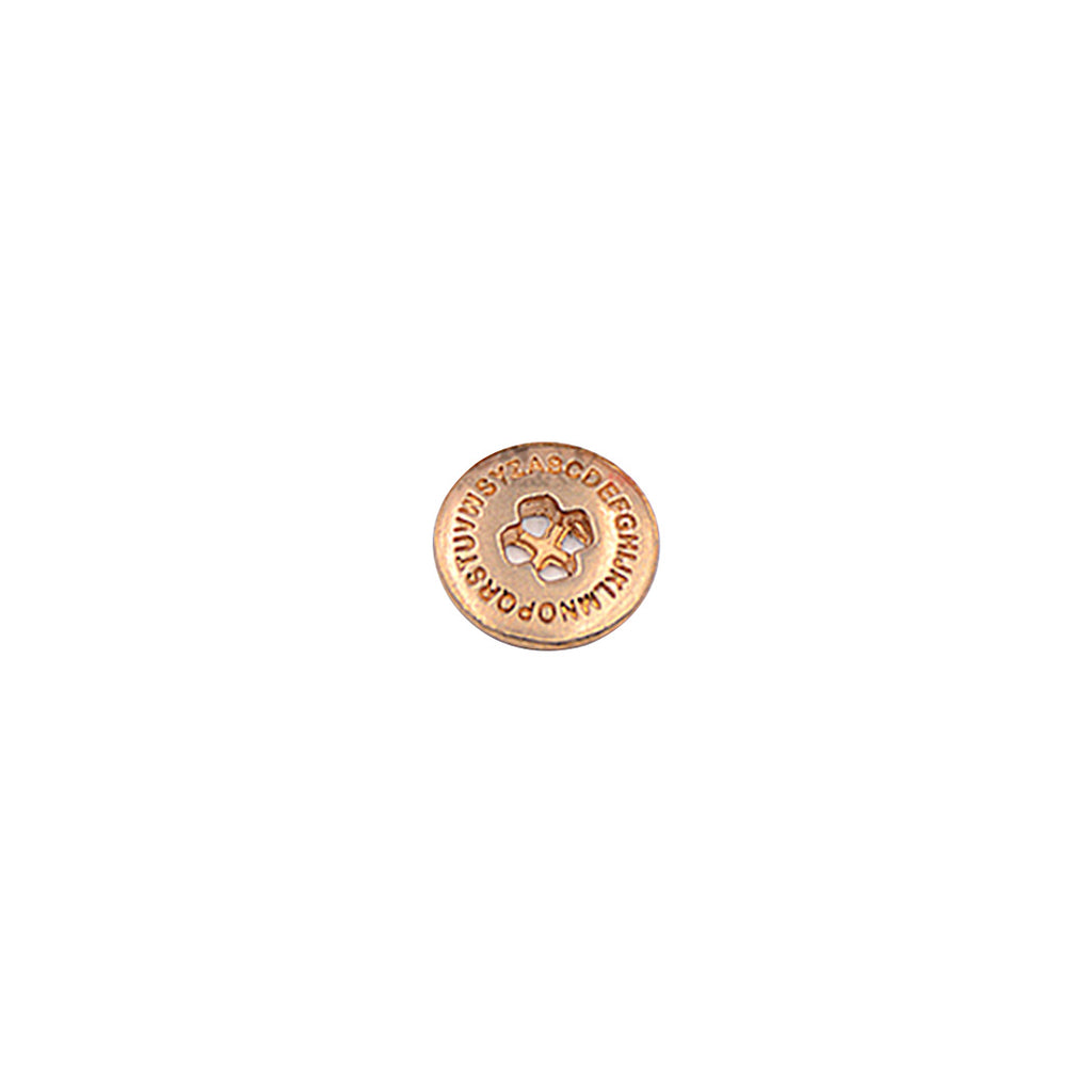 A to Z Words 4 Hole Shirt Button