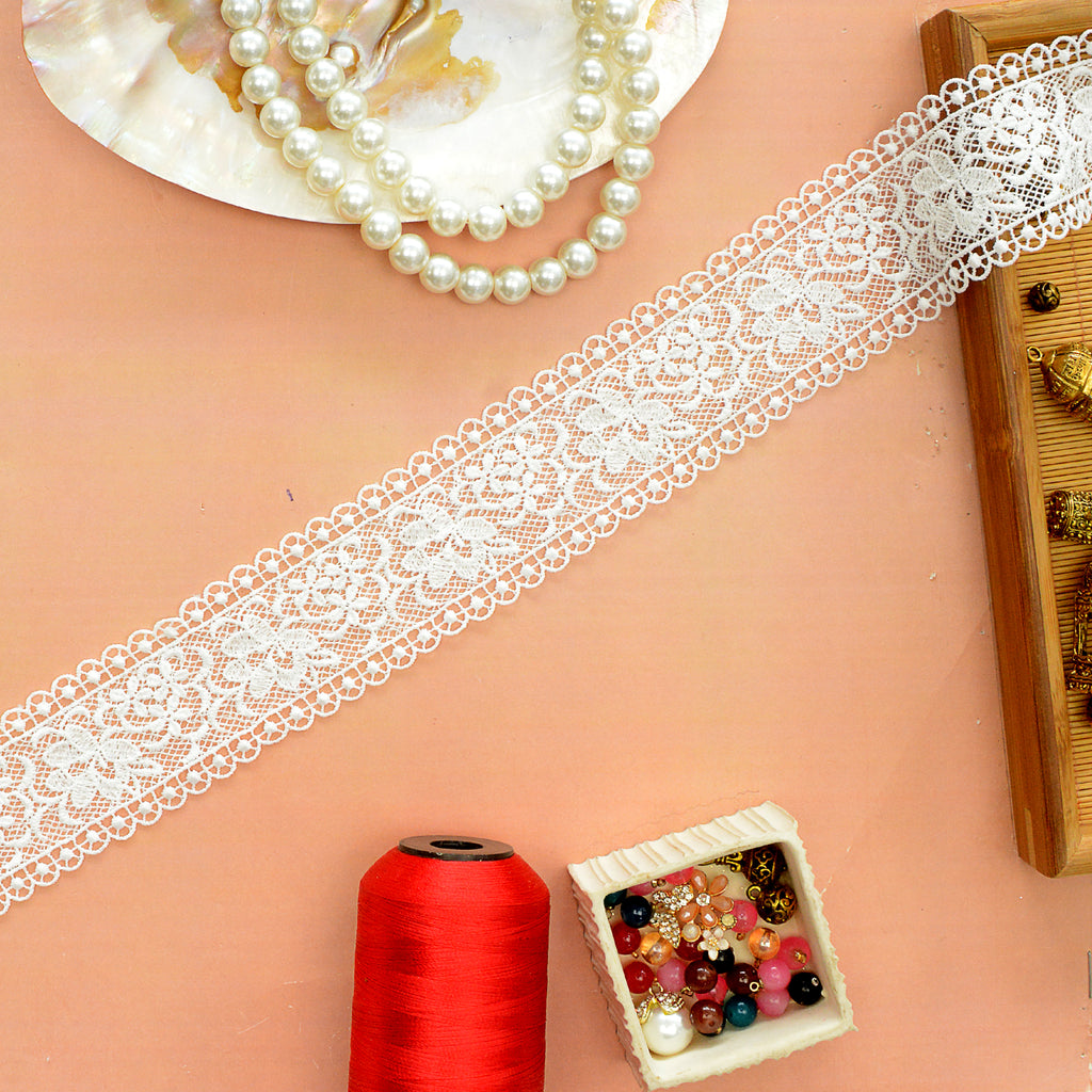 Double Side Border Shuttle Lace