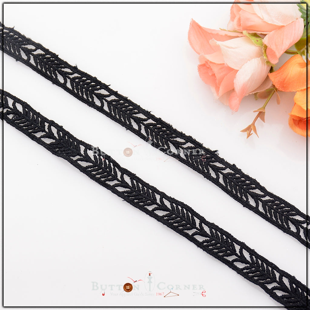 Double Side Border Shuttle Lace