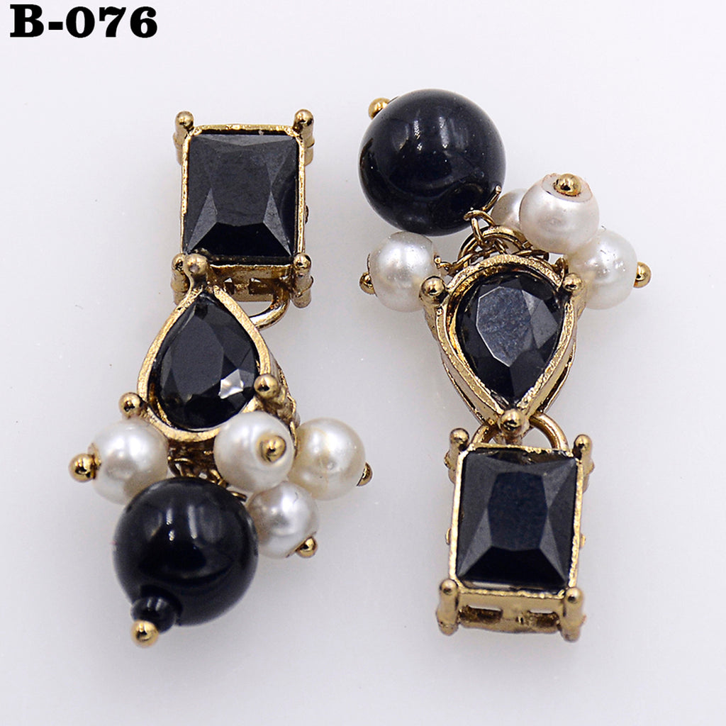 Fancy Kundan Crystal Button