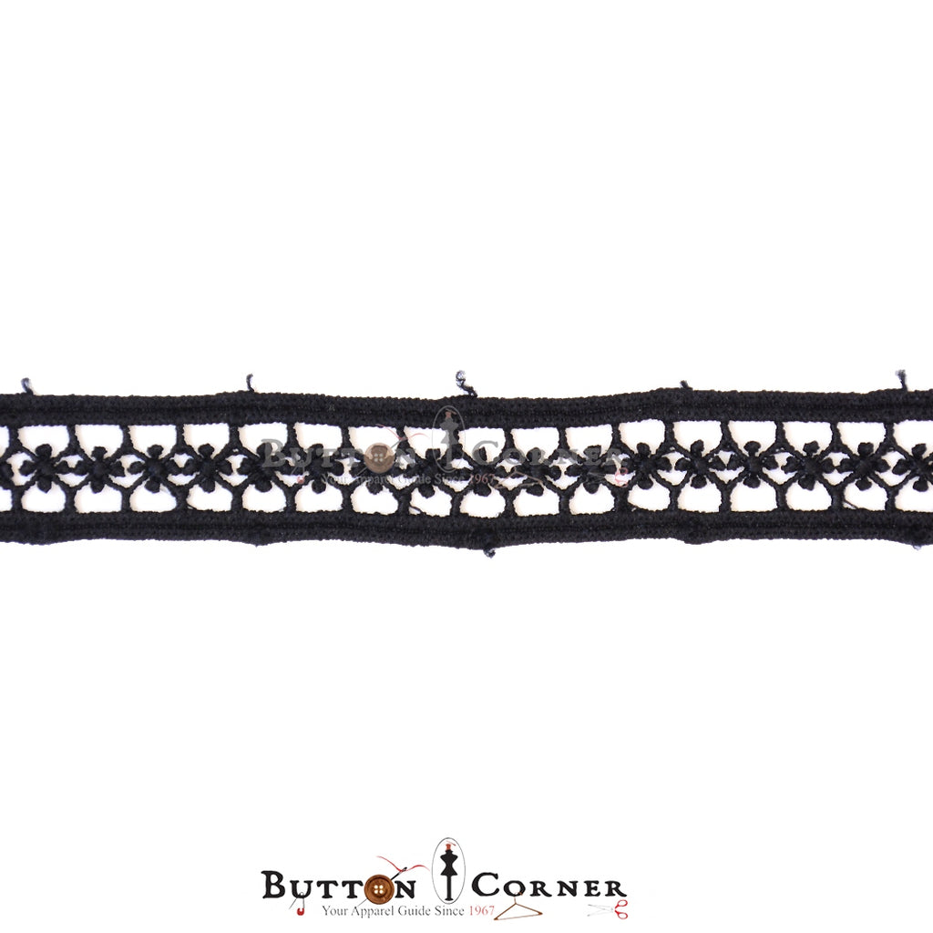 Double Side Border Shuttle Lace