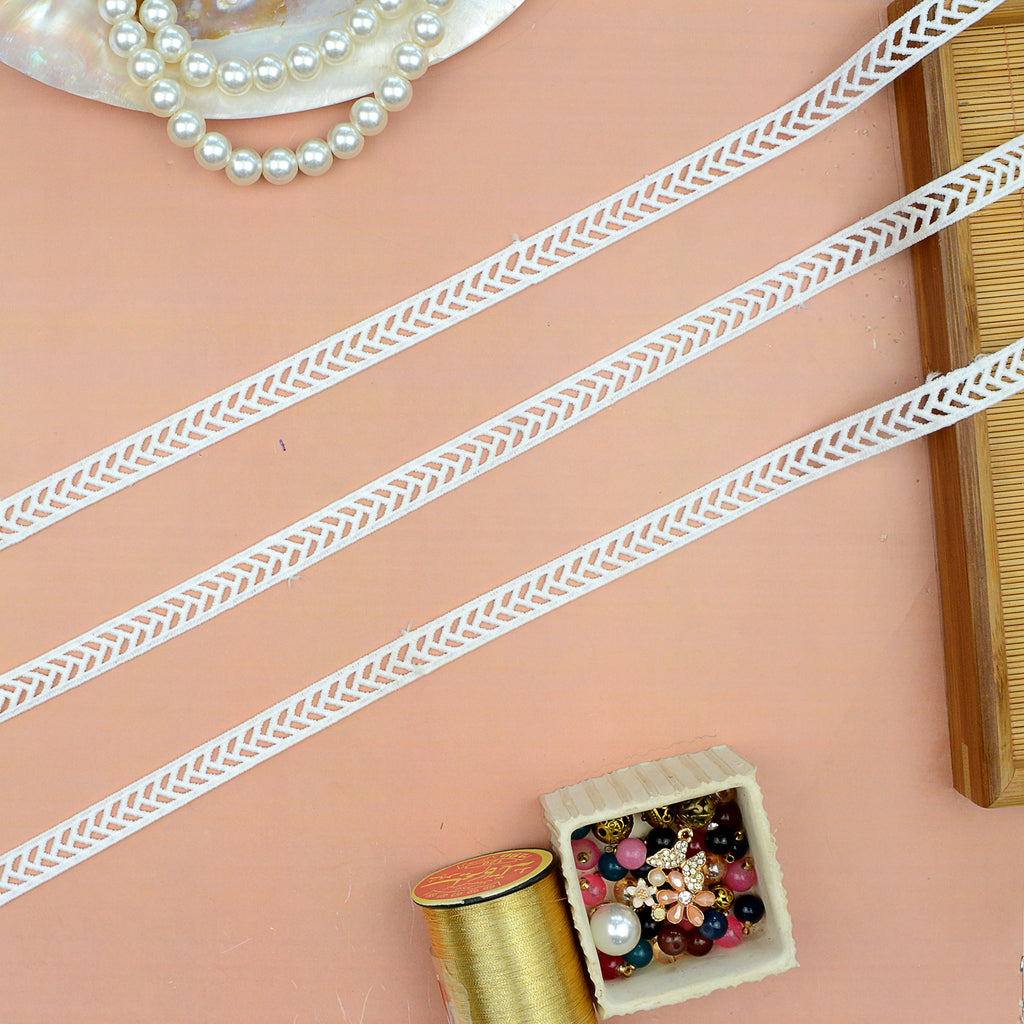 Double Side Border Shuttle Lace