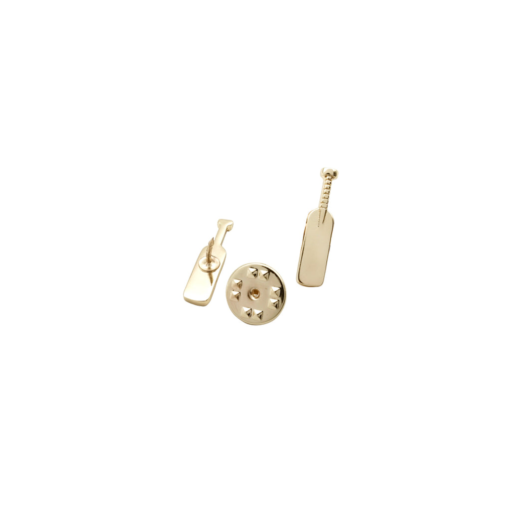 Cricket Bat Lapel Pin