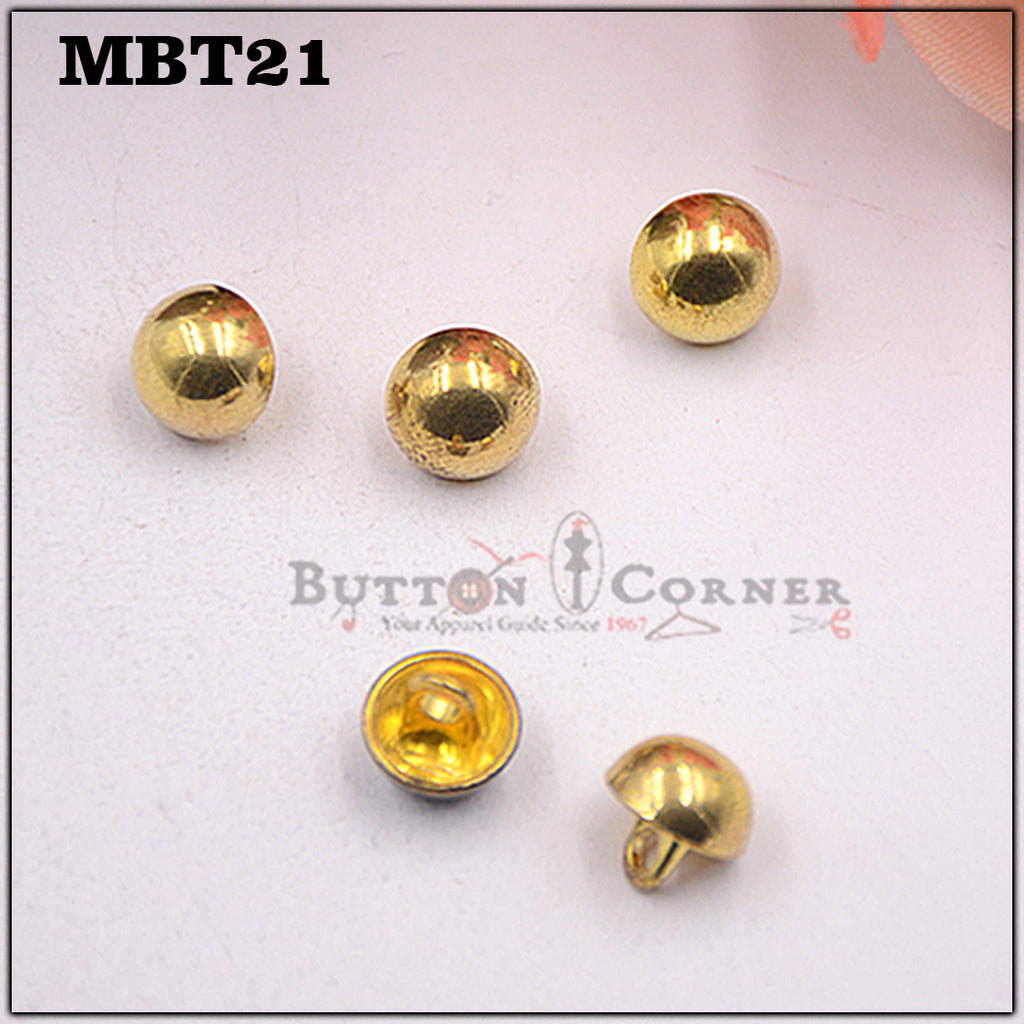 Dome Shape Metal Shirt Button