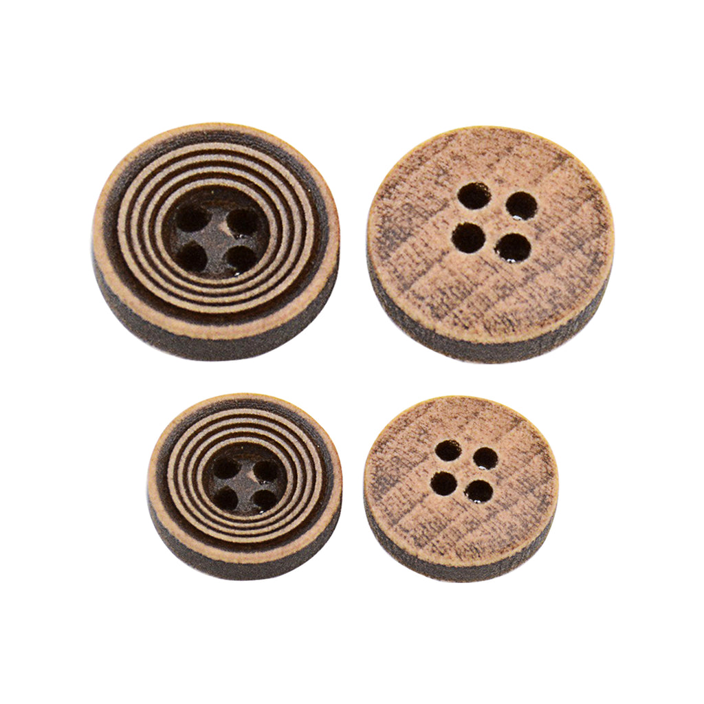 Lining 4 Hole Bamboo Button