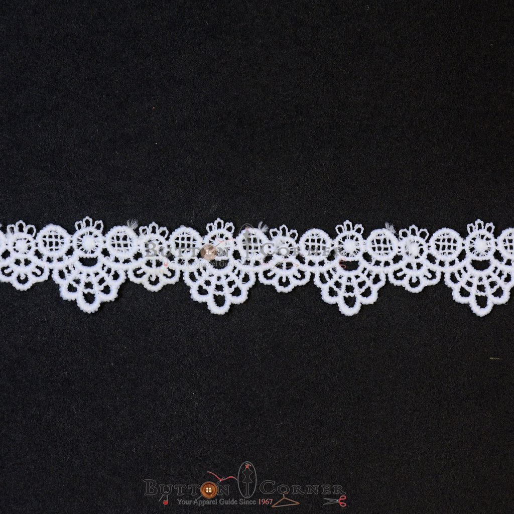 One Side Border Shuttle Lace