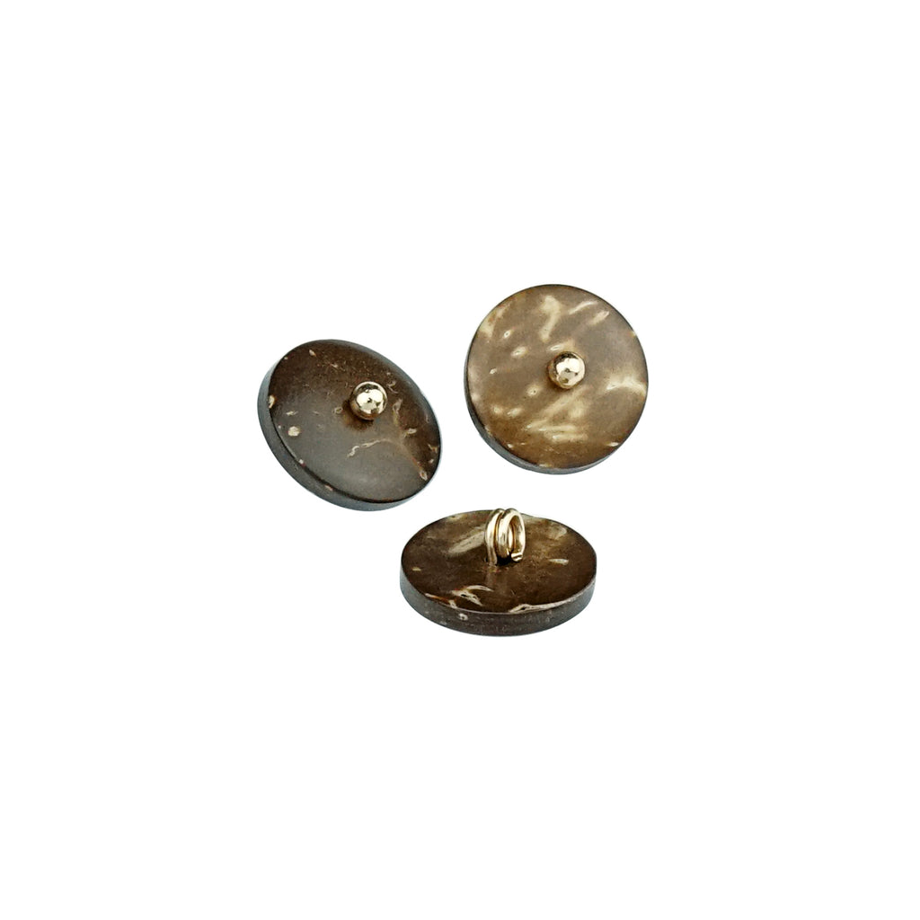 Coconut Pin Shank Button