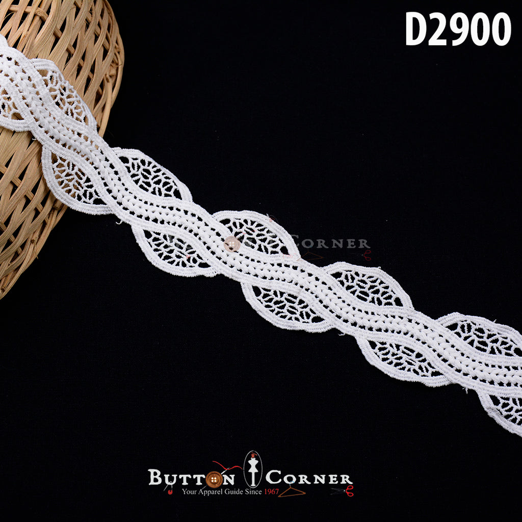 Shuttle Double Side Border Lace