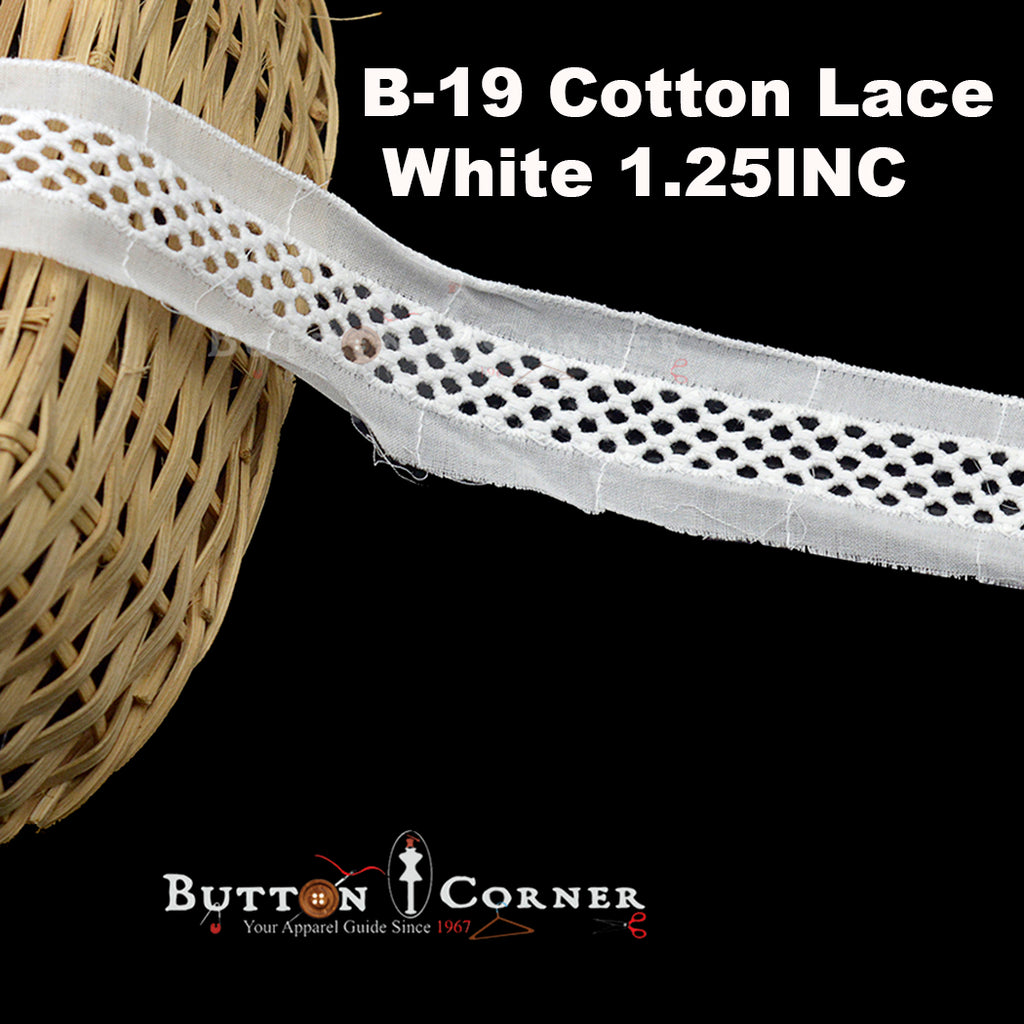 Cotton Double Side Border Lace