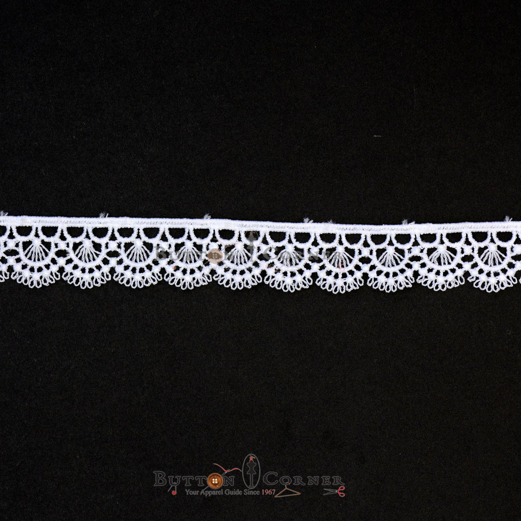 One Side Border Shuttle Lace