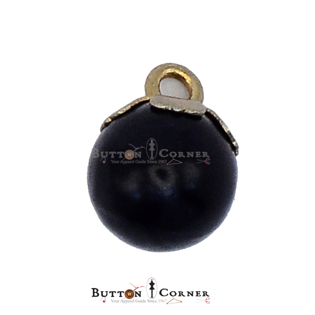 Globe Shape Pearl Plastic Button