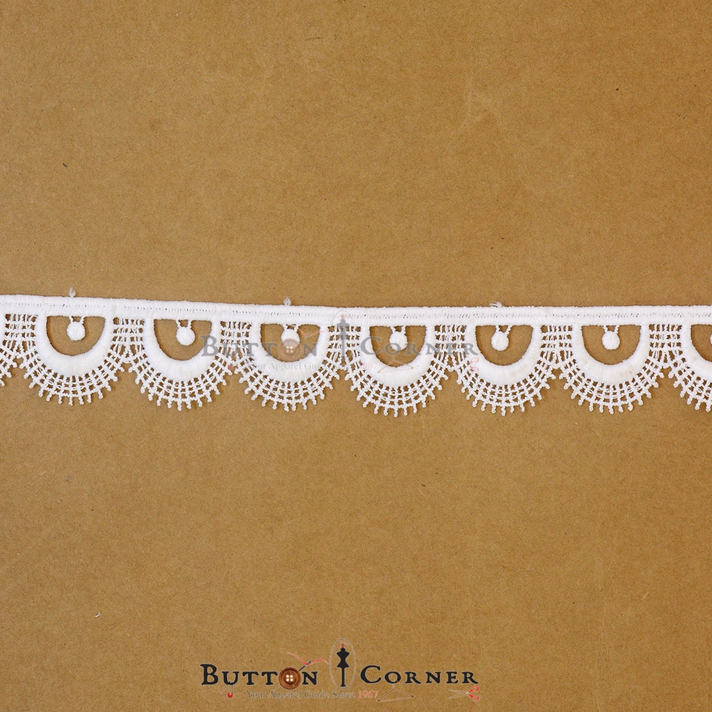 One Side Border Shuttle Lace