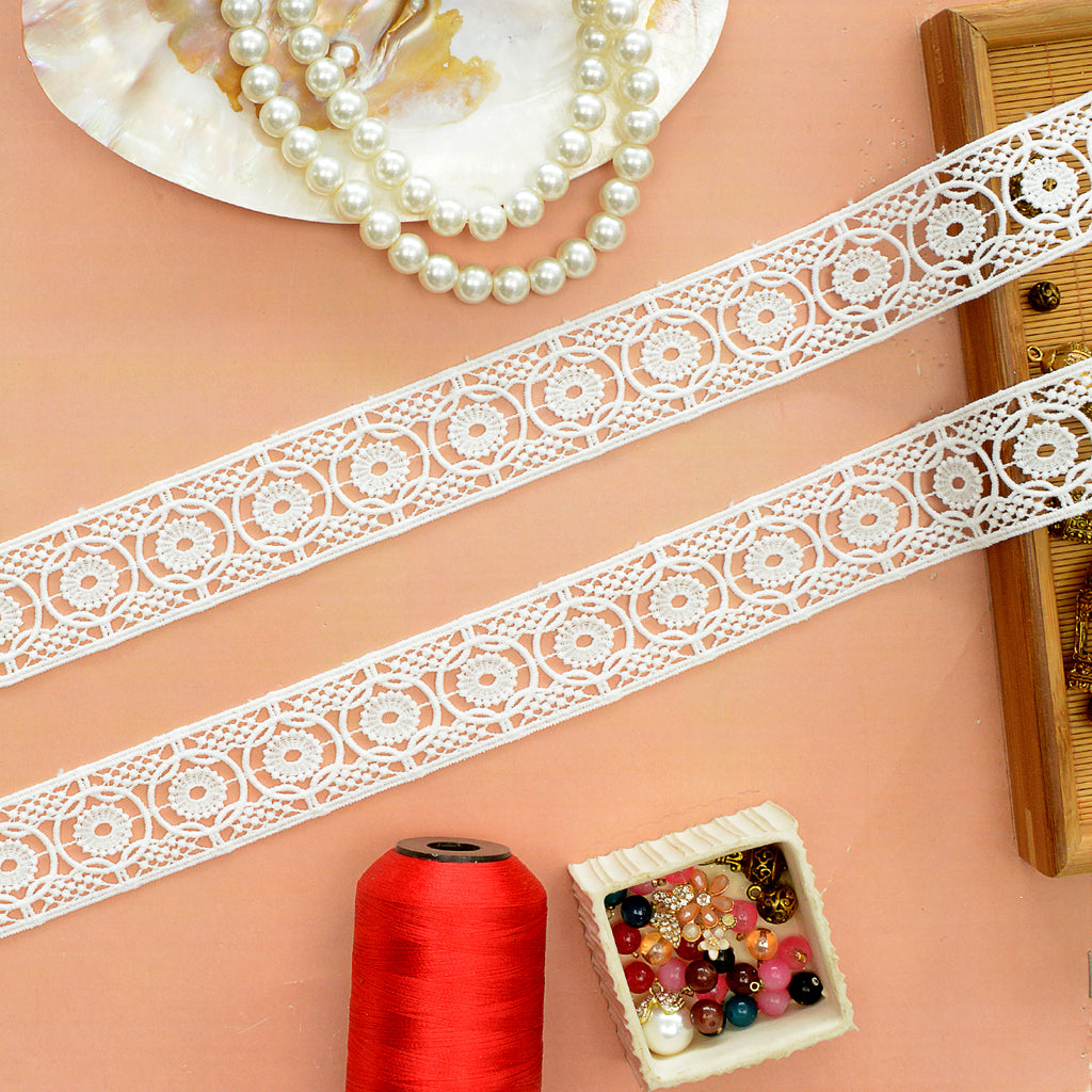 Double Side Border Shuttle Lace