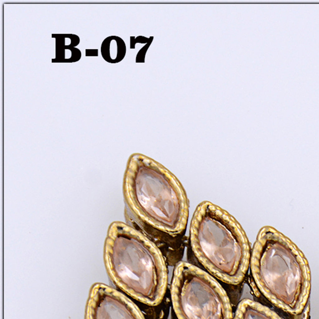 Fancy Kundan Button