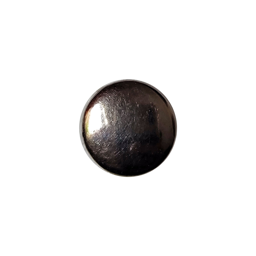 زر شانك معدني مسطح
