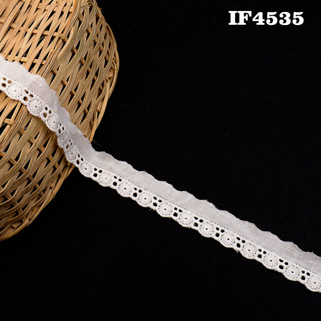 Cotton One Side Border Lace