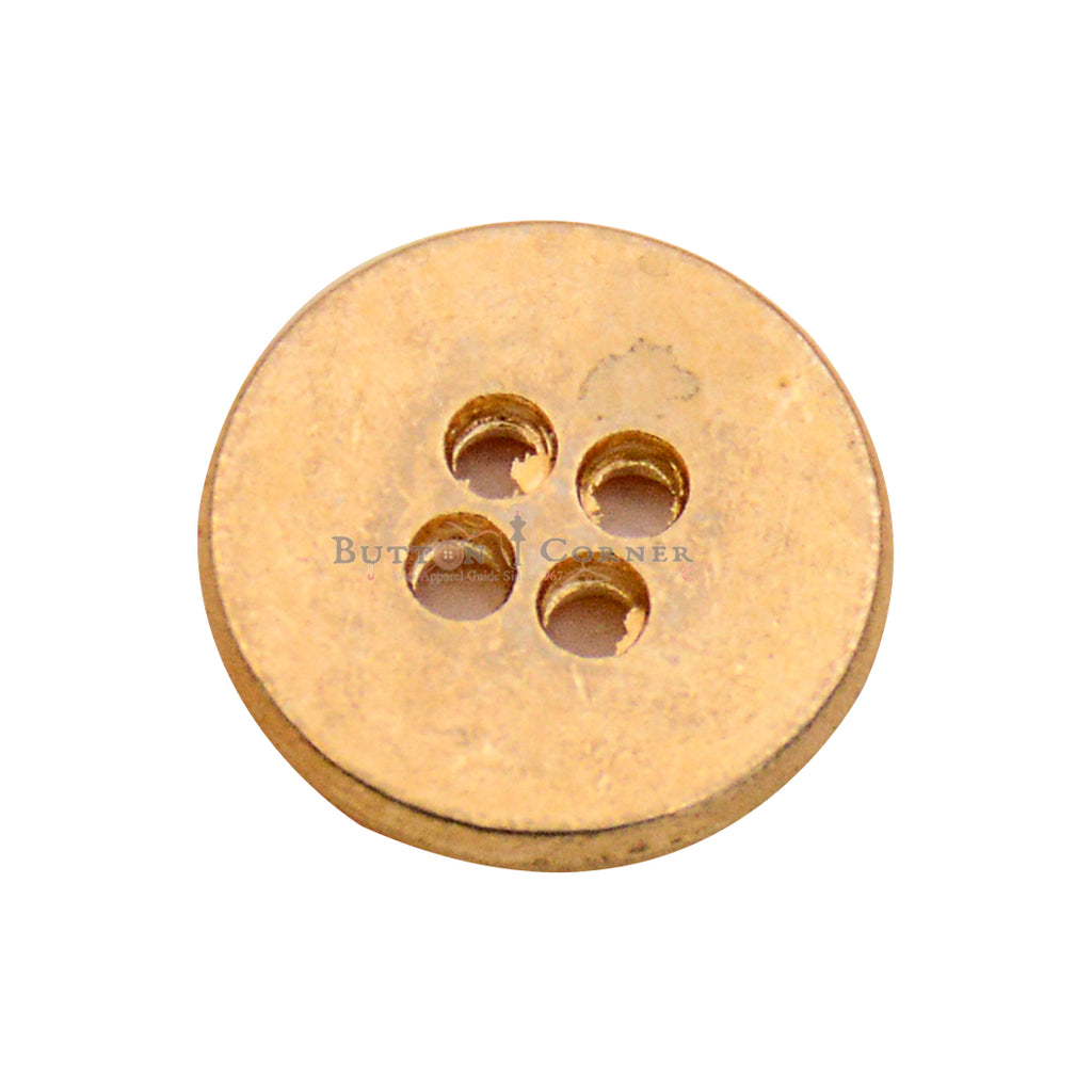 Plain Metal Shirt Button