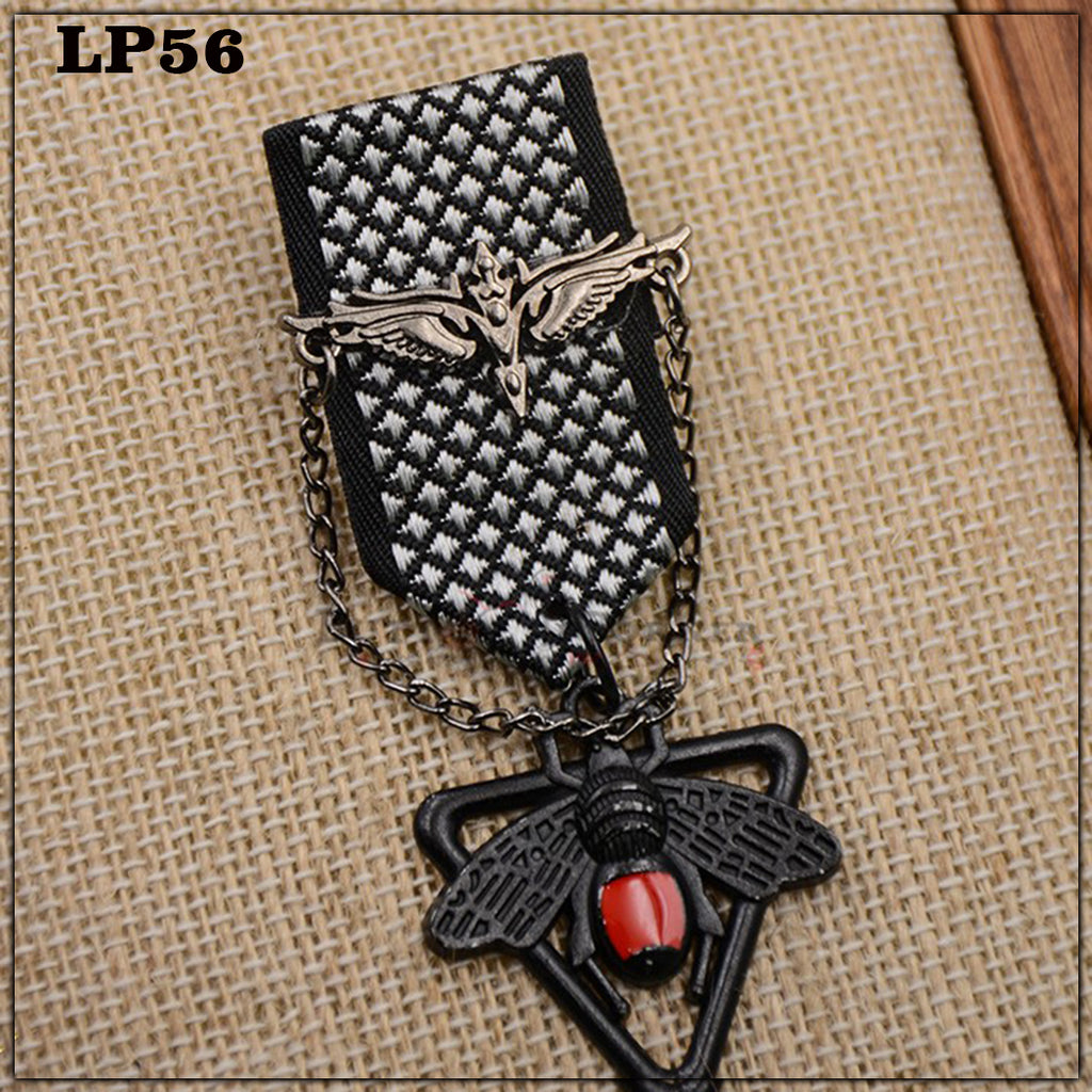 The Free Soul Medal Brooch