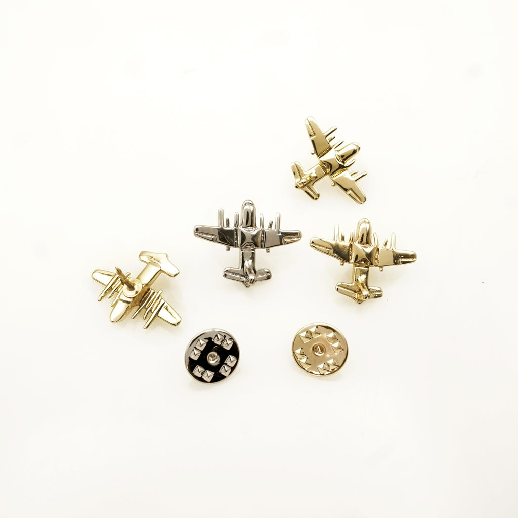 Old Bomber Plane Lapel Pin