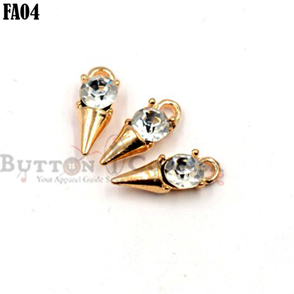 Cone Shape Crystal Hanging