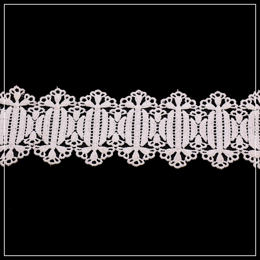 Shuttle Double Side Border Lace