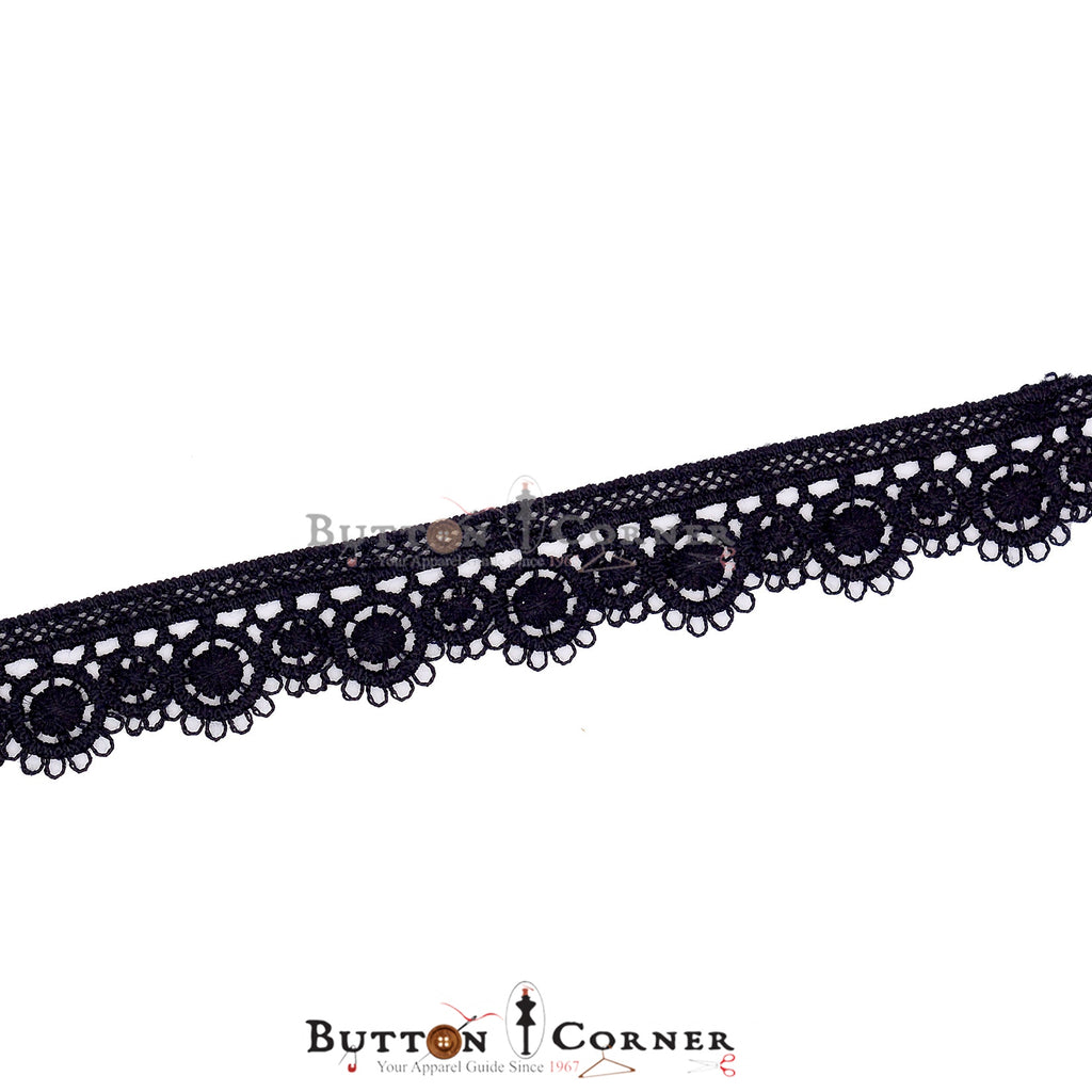 One Side Border Shuttle Lace