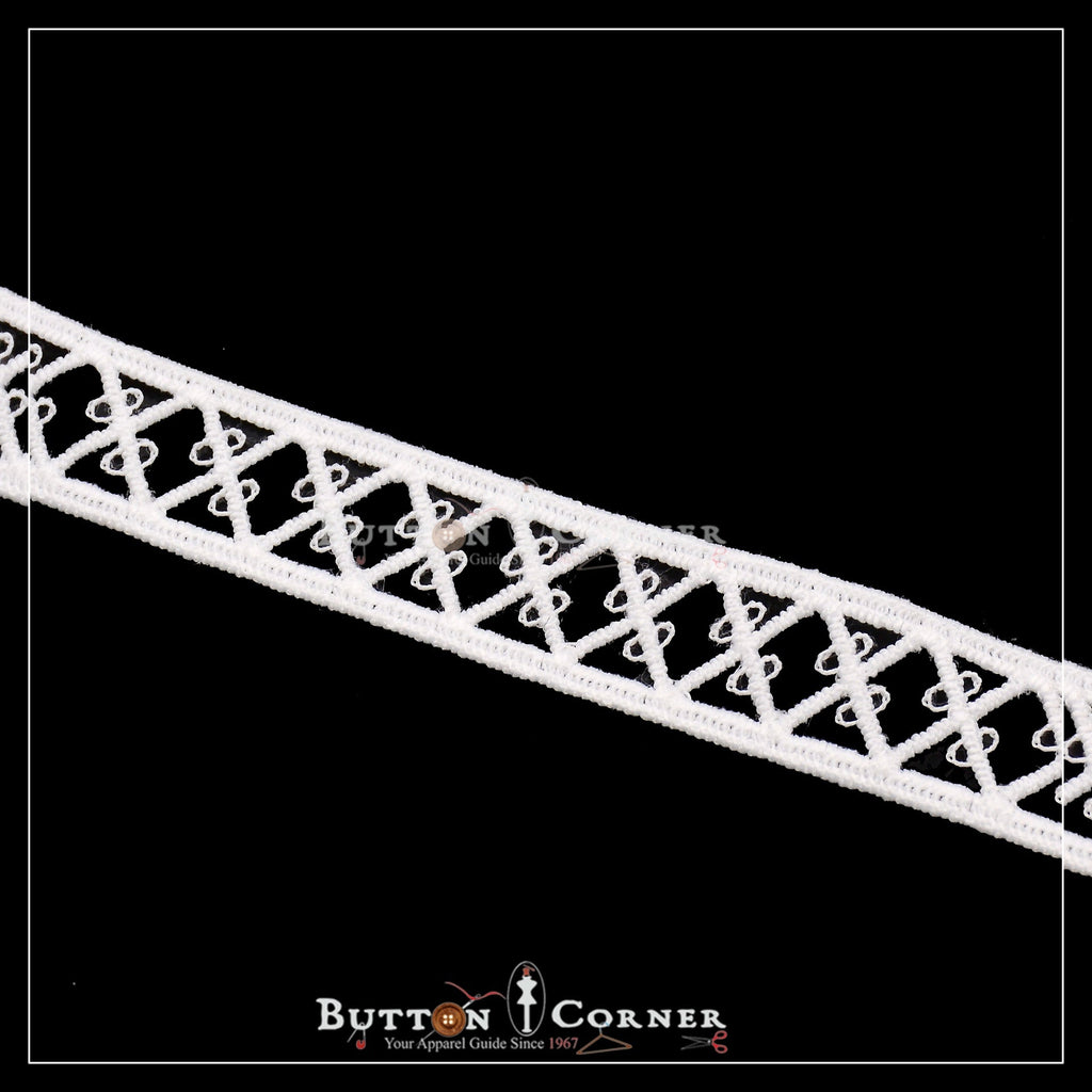 Double Side Border Shuttle Lace