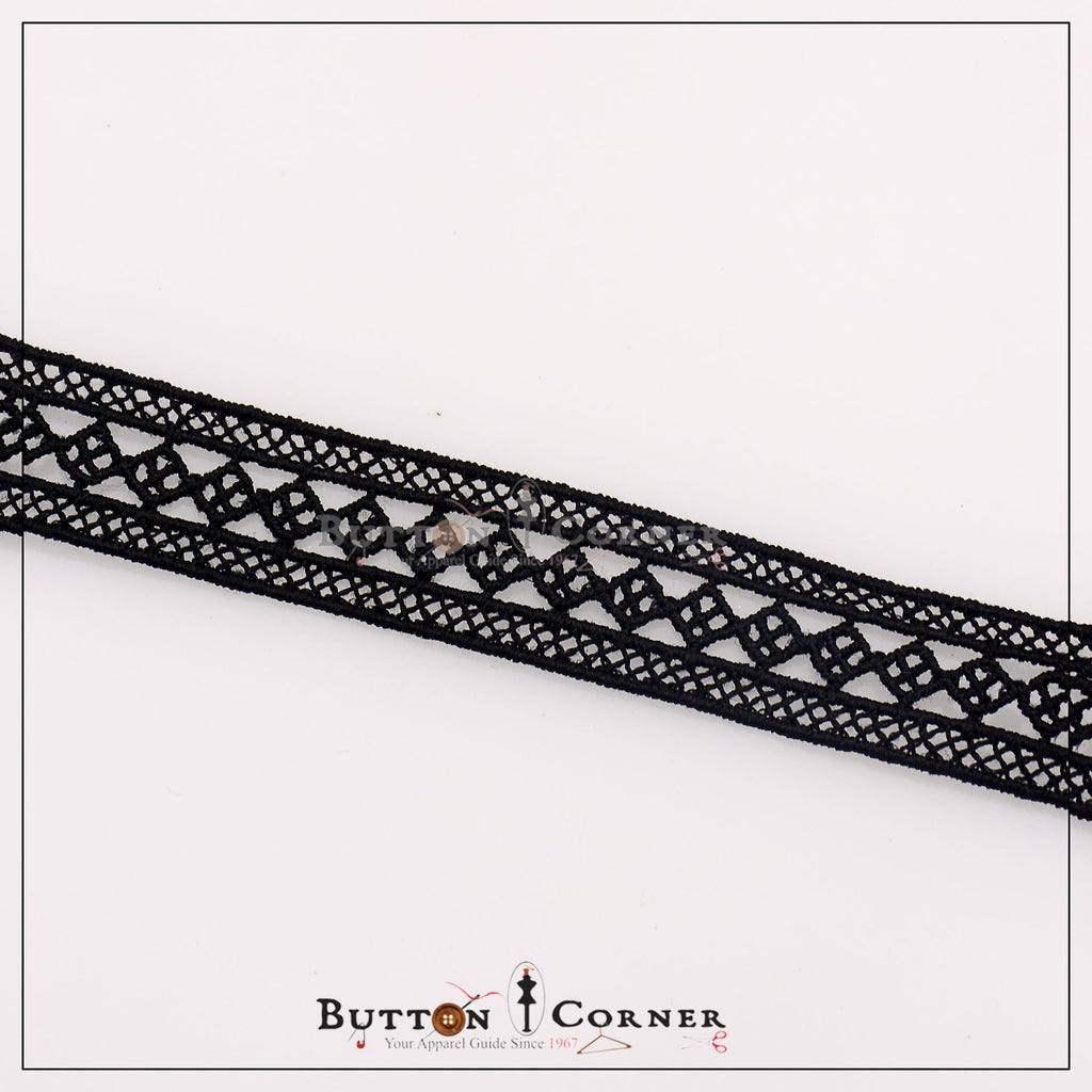 Double Side Border Shuttle Lace