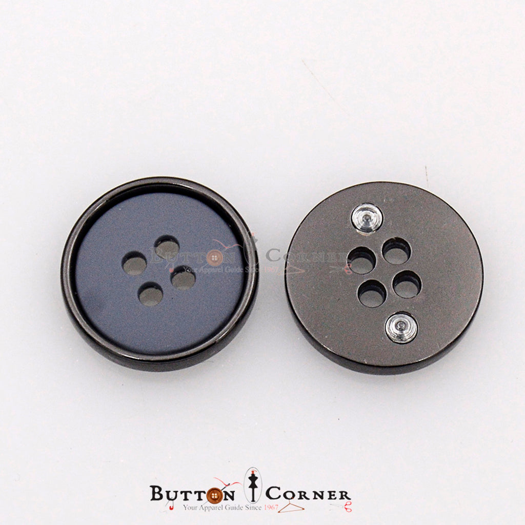 4 Hole Metal Shirt Button