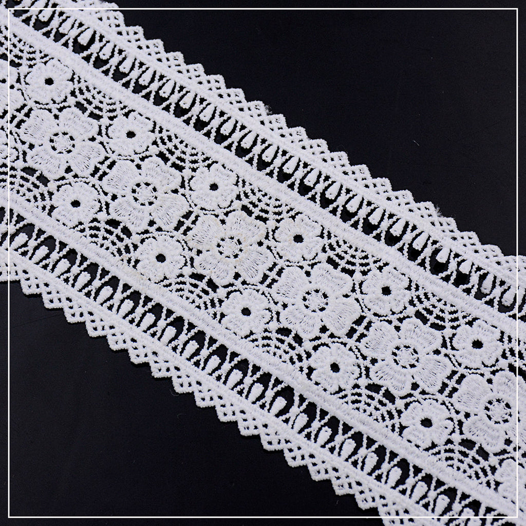 Double Side Border Shuttle Lace