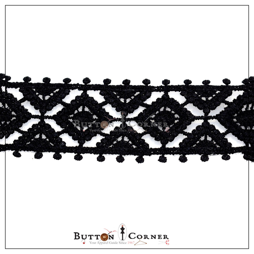 Double Side Border Shuttle Lace