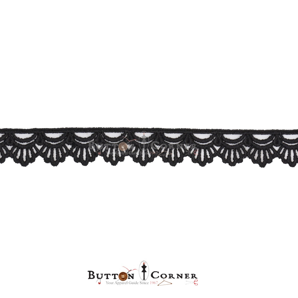 One Side Border Shuttle Lace