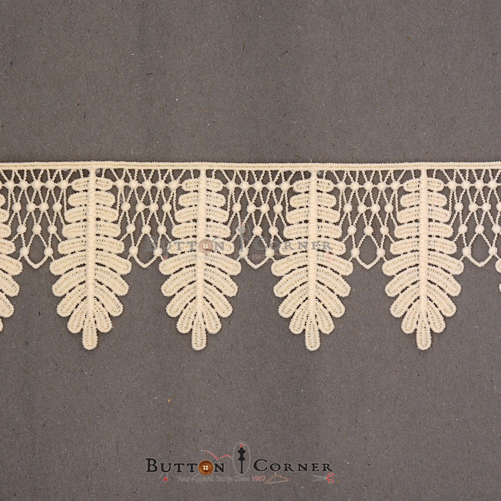 One Side Border Shuttle Lace