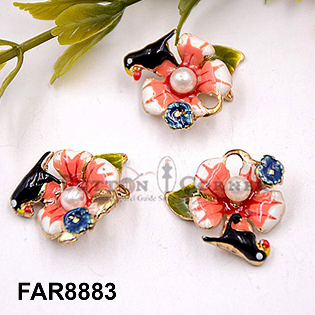 Flower In Sparrow Pendant