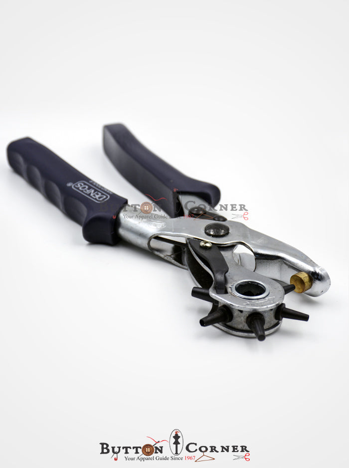 Revolving Punch Pliers With 6 Punches