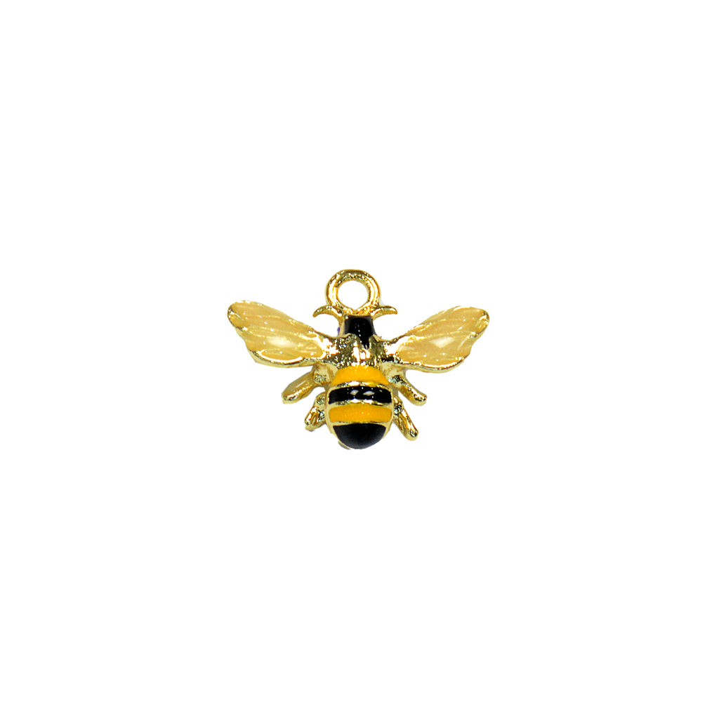 Enamel Bee Pendant
