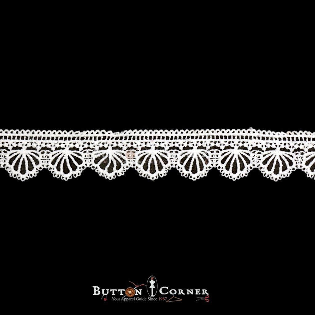 One Side Border Shuttle Lace