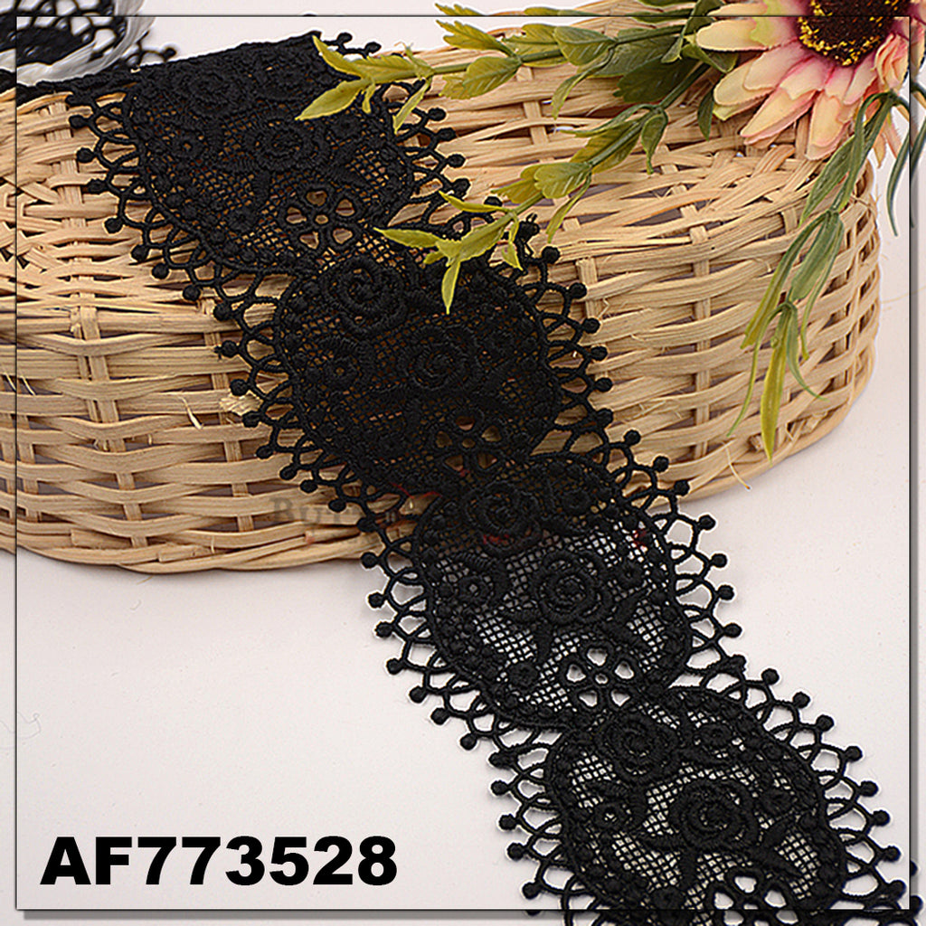 Double Side Border Shuttle Lace