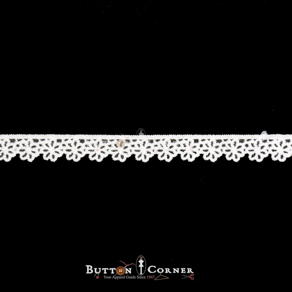 One Side Border Shuttle Lace