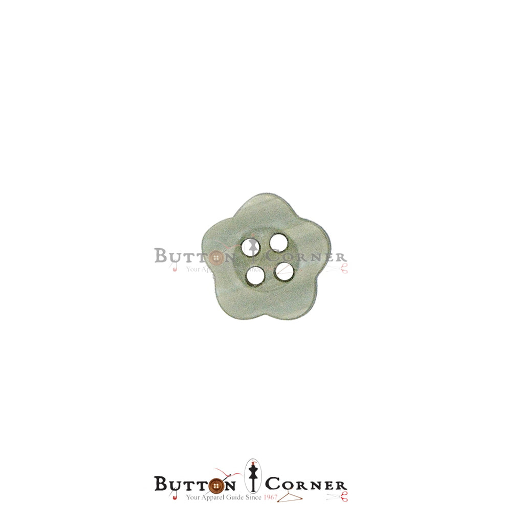 Star Shape 4 Hole Plastic Button