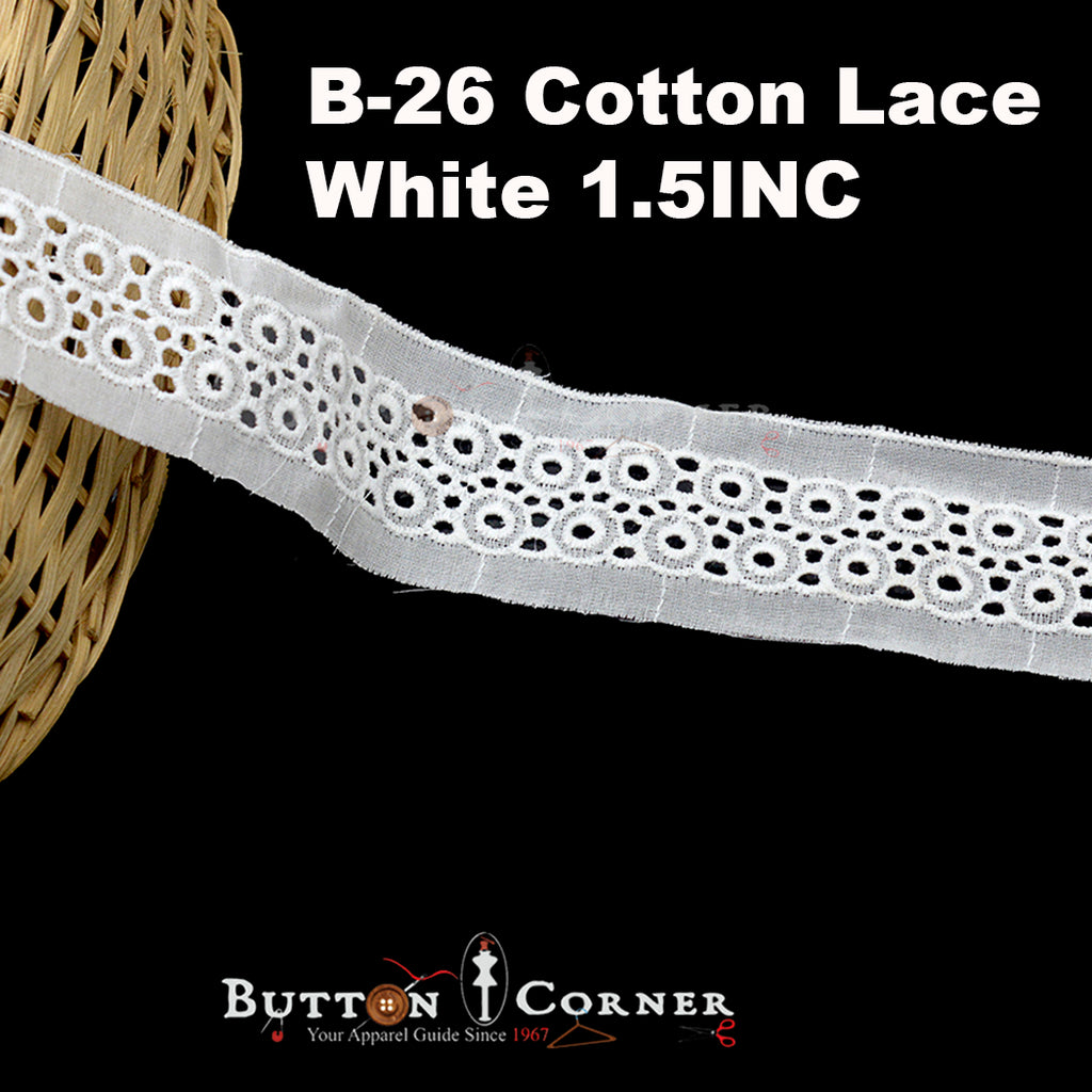 Cotton Double Side Border Lace
