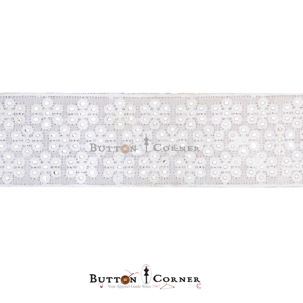 Double Side Border Cotton Lace