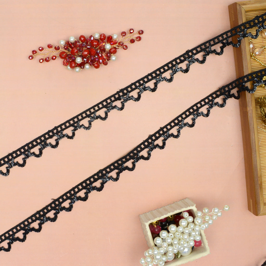 Shuttle Sequence Lace