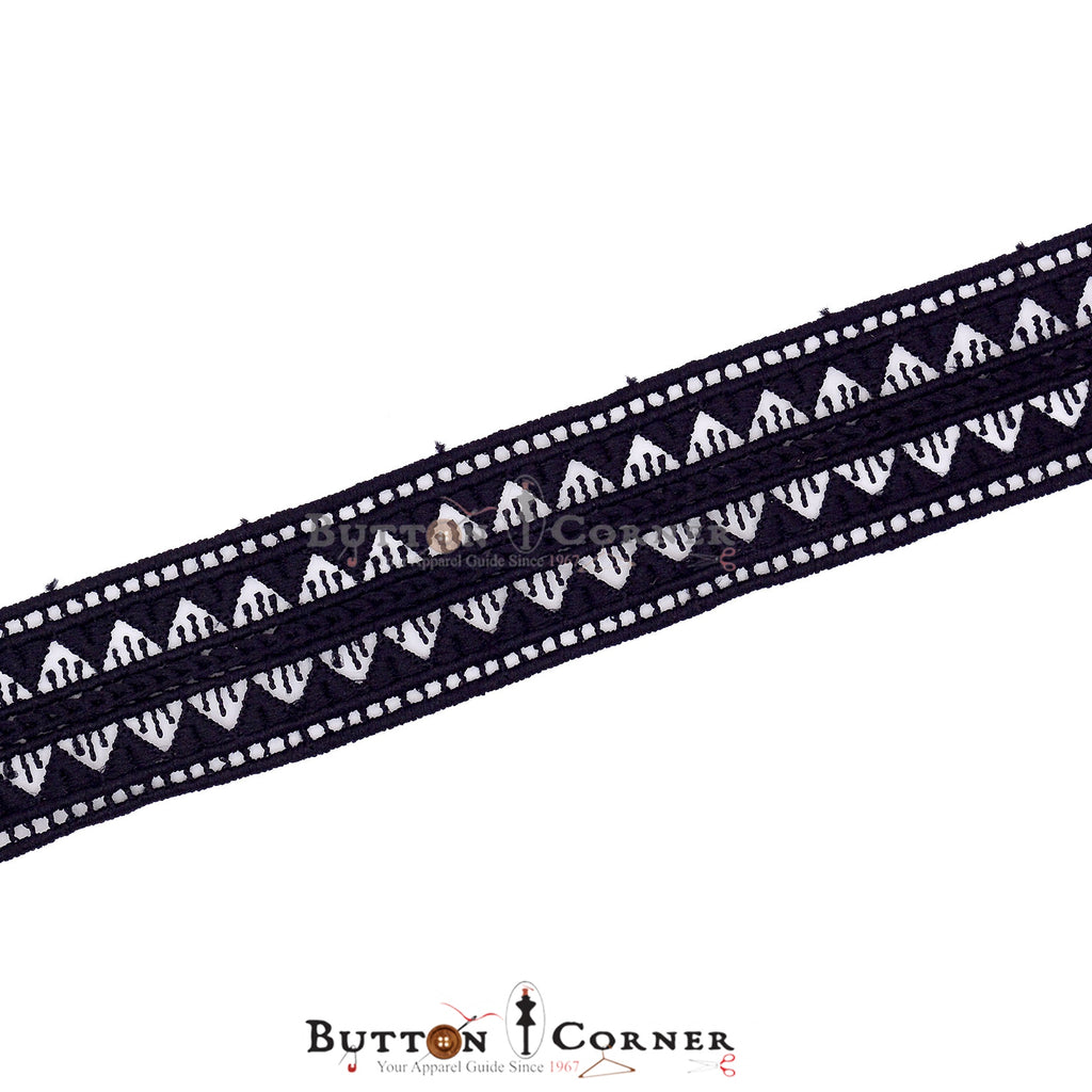 Double Side Border Shuttle Lace