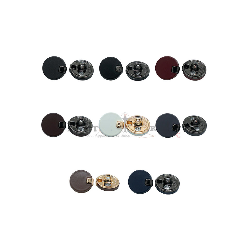 Horizontal Bar Round Shirt Button