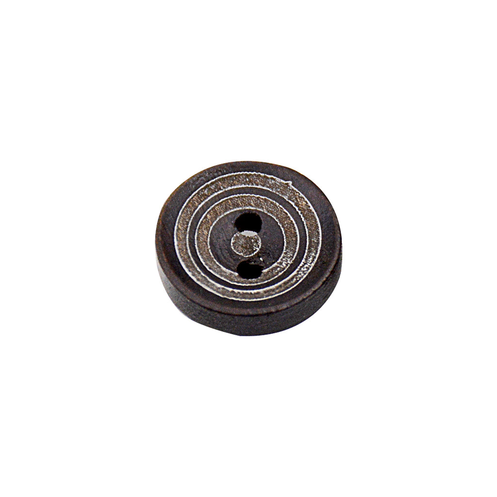 Ring Design 2 Hole Wooden Button