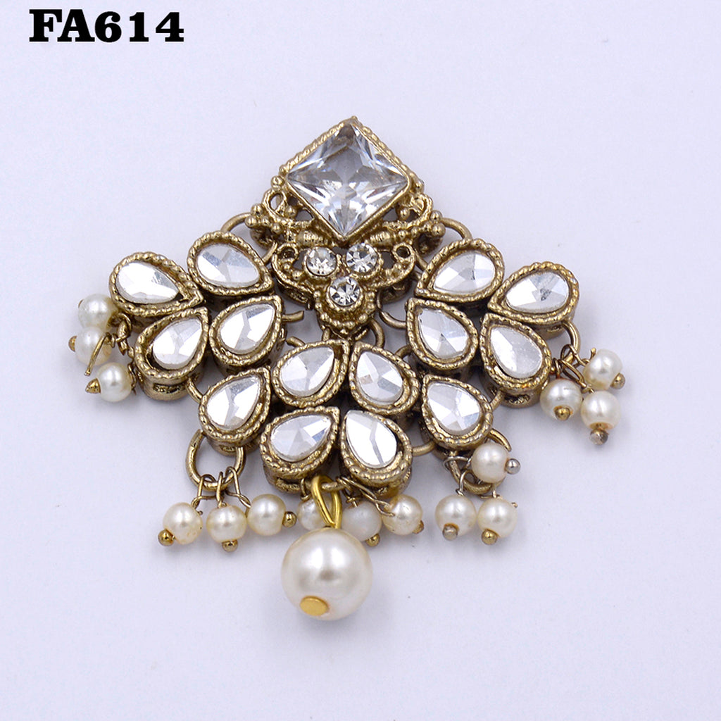 Fancy Kundan Button
