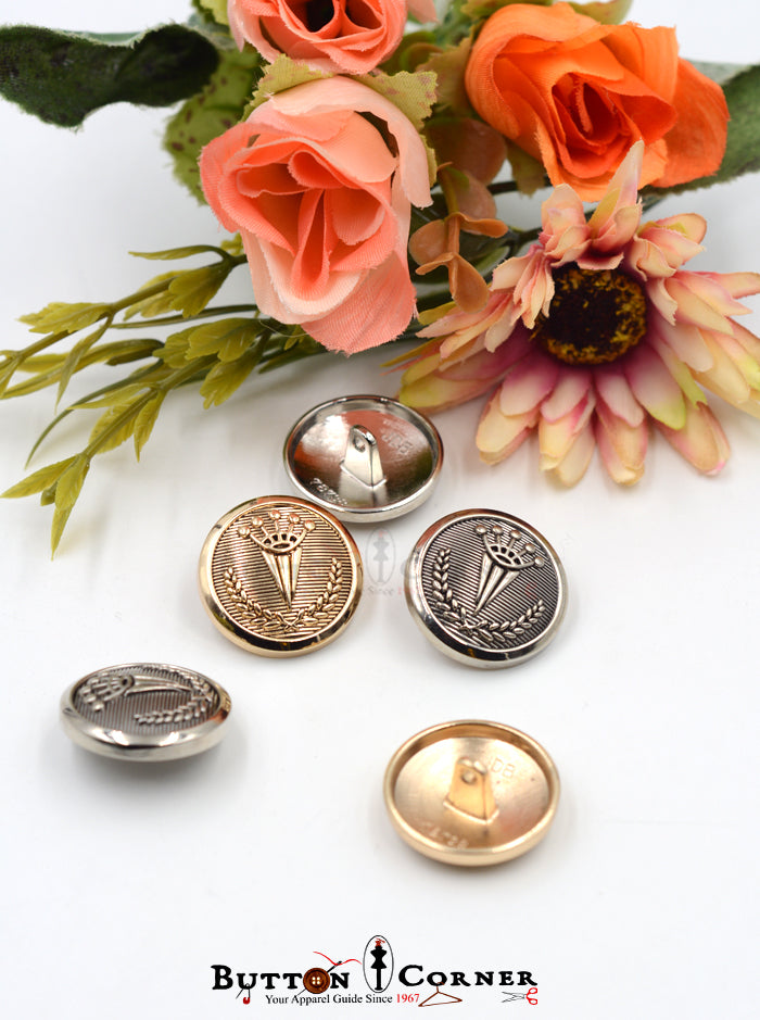 Aero Shape Metal Suiting Buttons